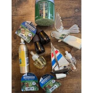 Yankee Candle w/ Bath & Body Works Bundle Lot and Miscellaneous Scented Items